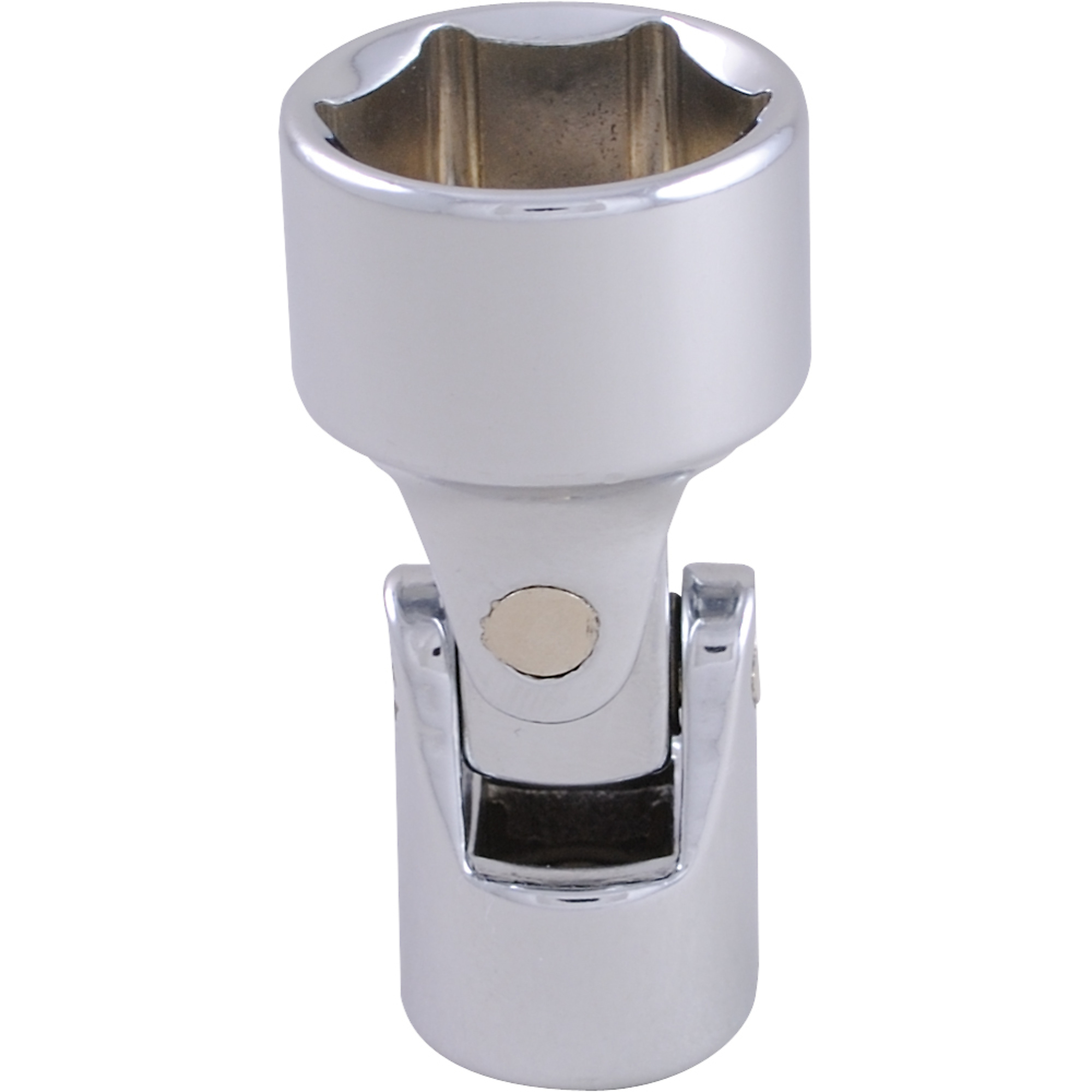 Dynamic Tools 3/8in. Drive 6-Point SAE Universal Joint Socket — 1/2in., Chrome Finish, Model# D008616